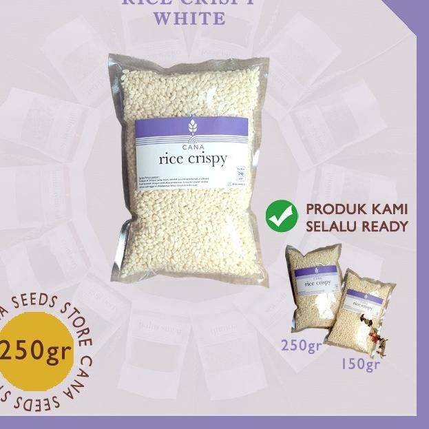 

T5D✾ Rice Crispy White 250 gram Rice Puff Putih Beras Renyah Krispi Lonjong Sereal Rais Crispi Kiloa