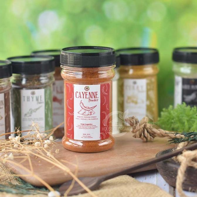 

House Of Organix Cayenne Pepper Powder ( Bubuk Cabai )
