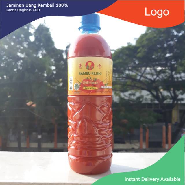 

Saus Sambal - Sambel Bambu Rejeki Extra Hot 700 gr Vegan & Vegetarian