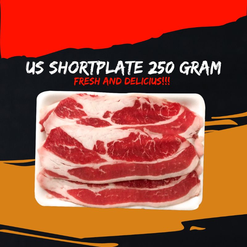 

US Shorplate 250 Gram / DAGING SLICE 250 GRAM
