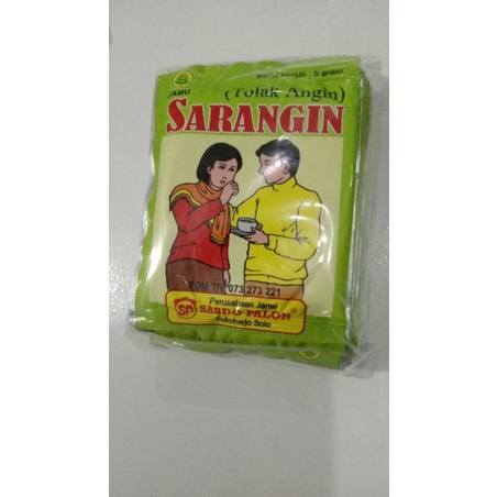 

jamu sarangin tolak angin serbuk sabdopalon isi 10 sacet