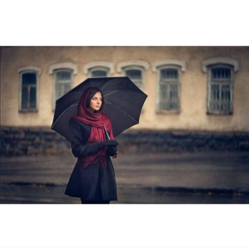 payung hitam black umbrella