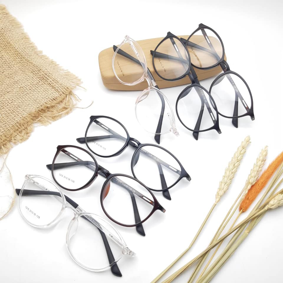 kacamata frame wanita & pria 1315 tr90 size 51-16-135