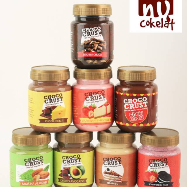 

Choco Crust Denu coklat jar plastik