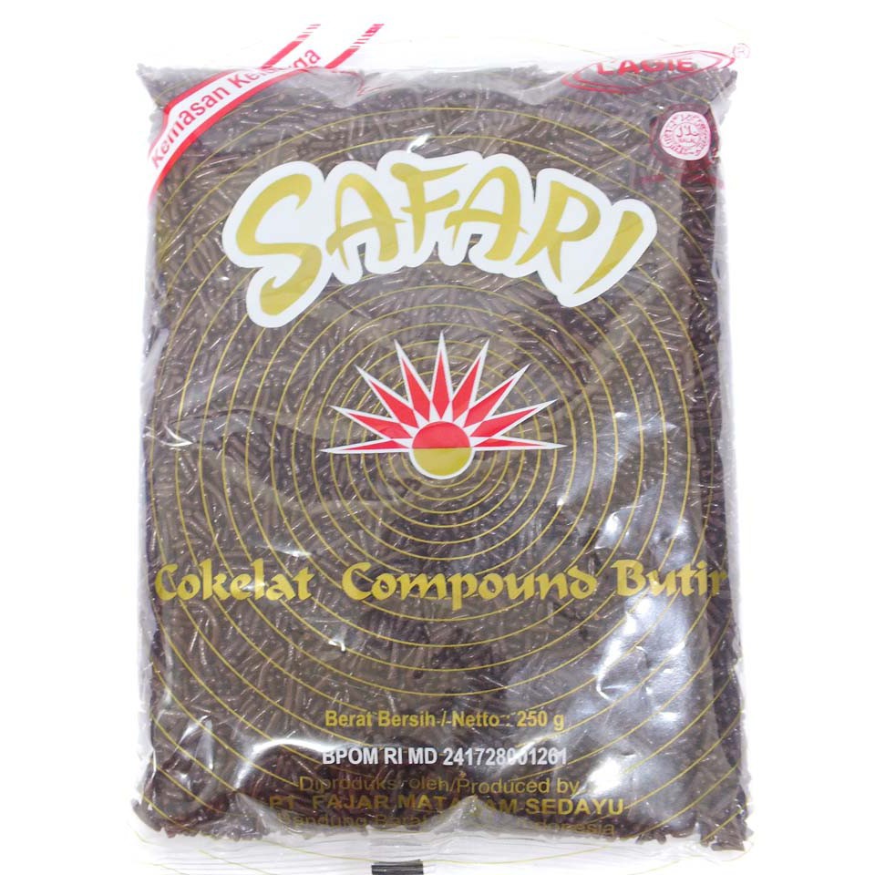 

Lagie Safari 250gr Coklat Meises Polos