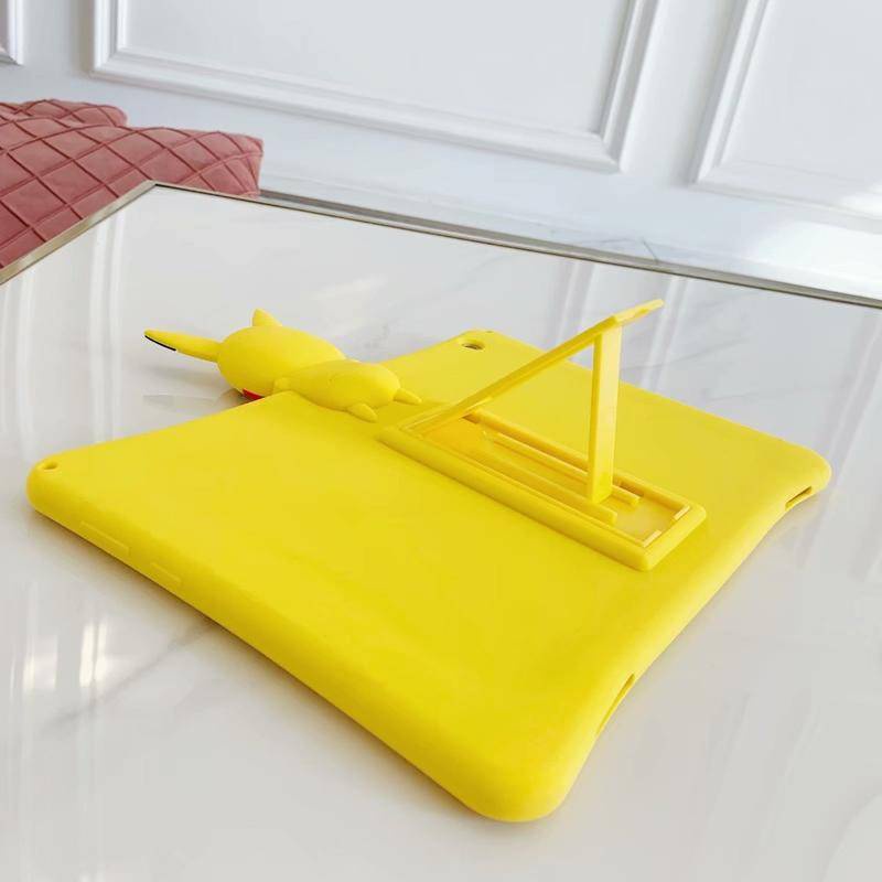 Stand Case Bahan Silikon Untuk Ipad Mini 1 / 2 / 3 / 4 / 5 Tablet 5 / 6 / Pro / Air3