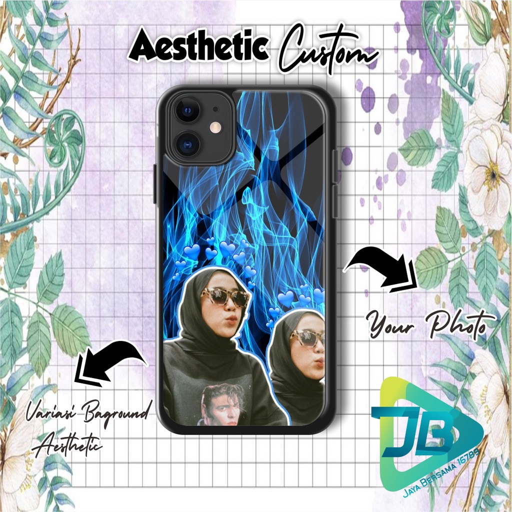 HARDCASE 2D GLOSSY AESTHETIC CUSTOM OPPO VIVO XIAOMI SAMSUNG REALME IPHONE ALL TYPE JB4845