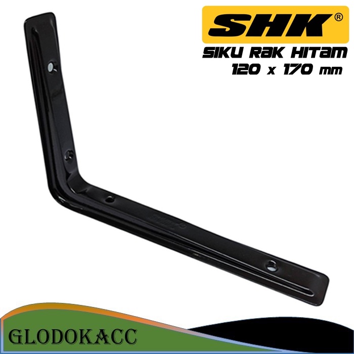 Siku Rak Hitam/Puith uk. (120 x 170 mm) SHK (Harga Per 1 pcs)