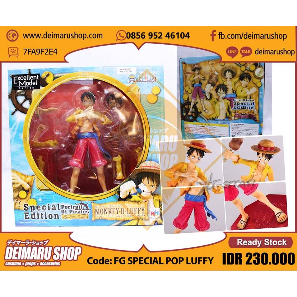 Figure POP Monkey D Luffy Special Version Action -FG POP Luffy Special