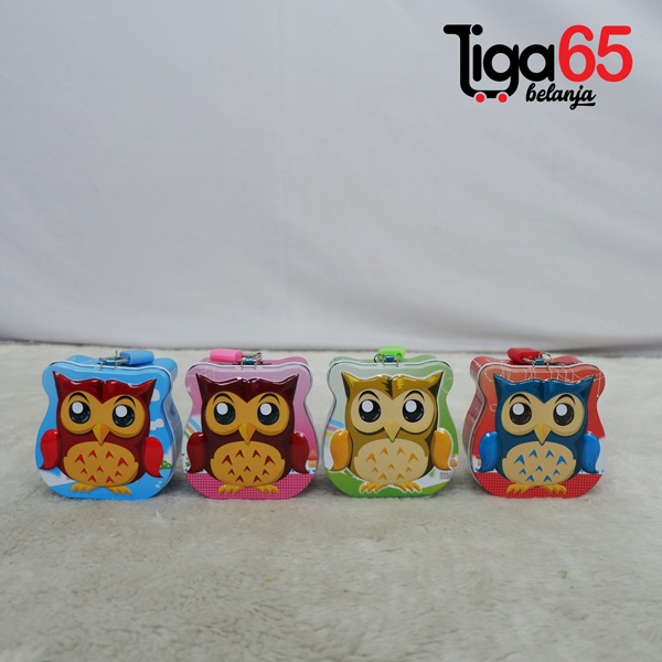 365 COIN BANK #40960 Celengan Gembok / Buka Tutup Karakter Fancy