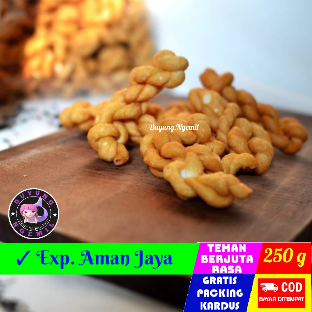 

Kue Tambang 250g Untir Untir / Unter Unter | Duyung Ngemil - makanan ringan snack kiloan jajanan jadul cemilan murah