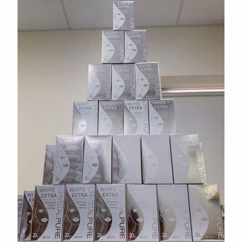 White extra crystal pure 60 capsules