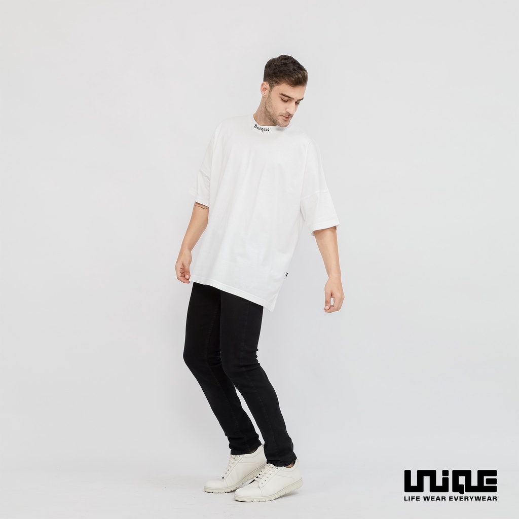 UNIQUE - (Brand Series) Kaos Oversize Renegades White