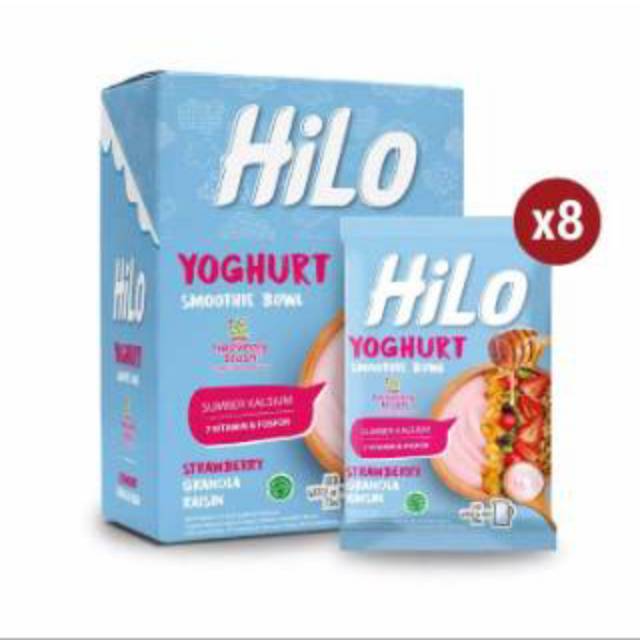 

Hilo Yoghurt Smoothie Bowl Strawberry 8sx30gr