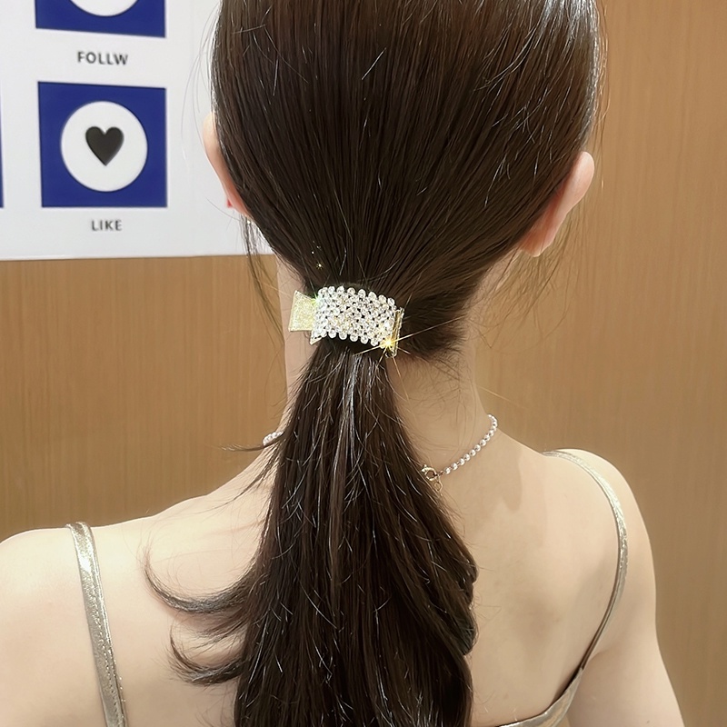 Jepit Rambut Ponytail Anti Dingin Gaya Korea Untuk Wanita