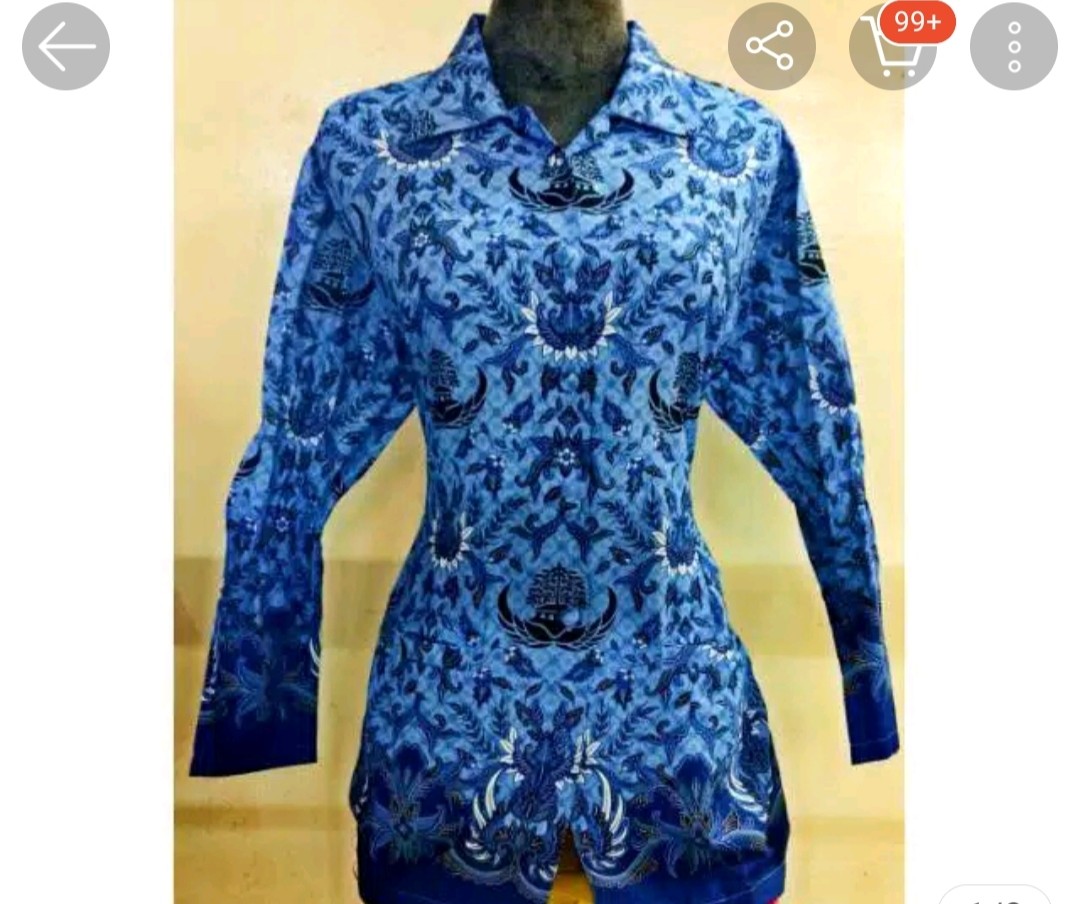 Korpri Bahan Katun Pria & Wanita Xxxl (4-l) Jumbo Big Size 6