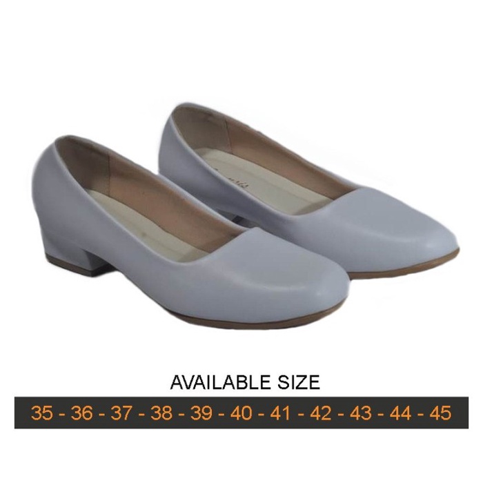 sepatu oxford ZG-027 ukuran besar Sepatu Formal Pantofel Wanita Pesta Heels BIG SIZE JUMBO Ukuran 35-45