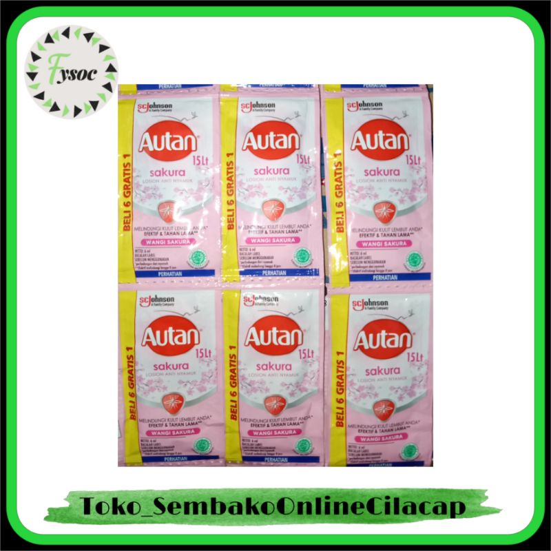 AUTAN JERUK LEMON SACHET | LOTION ANTI NYAMUK