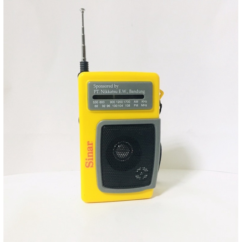 Radio FM AM Shining Star Mini Portable Radio dual band