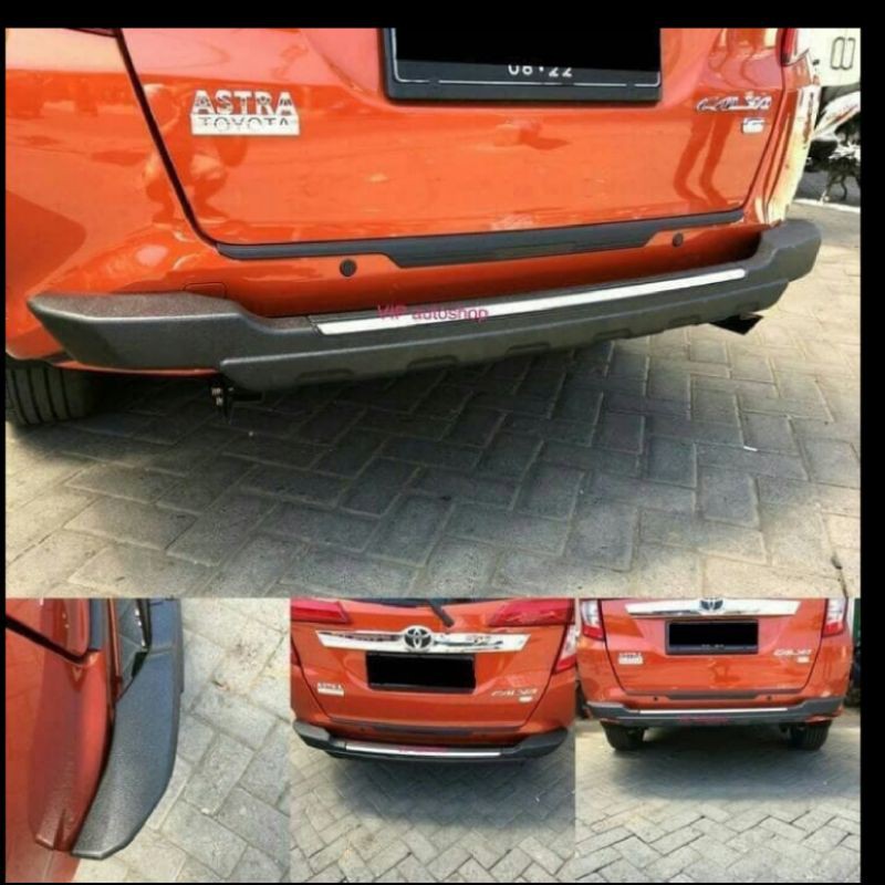 PENGAMAN BELAKANG CALYA/SIGRA BUMPER BELAKANG