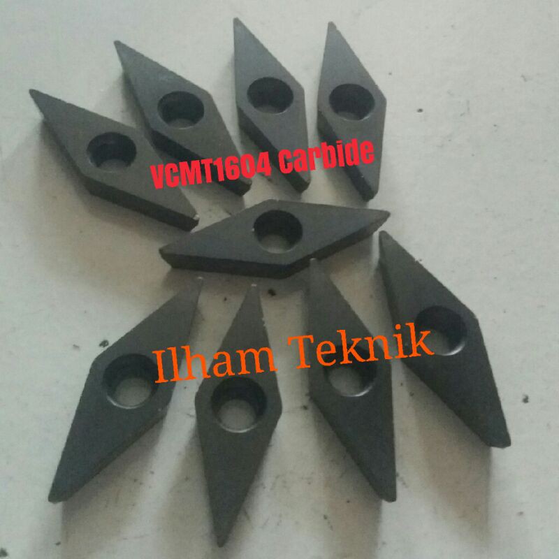 Insert bubut pahat bubut insert VCMT1604 Atau pisau Bubut atau Mata holder atau alat Bubut