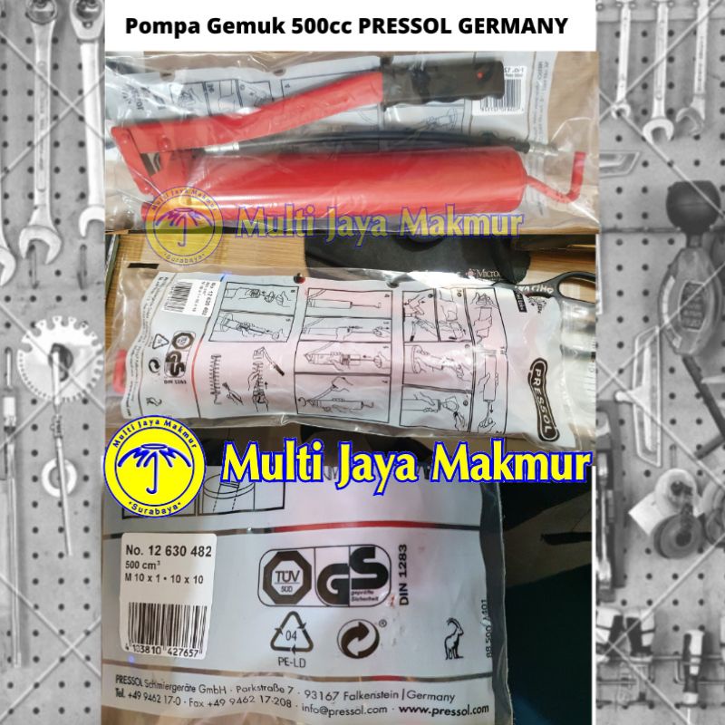 ORIGINAL Pompa Gemuk Pressol 500cc