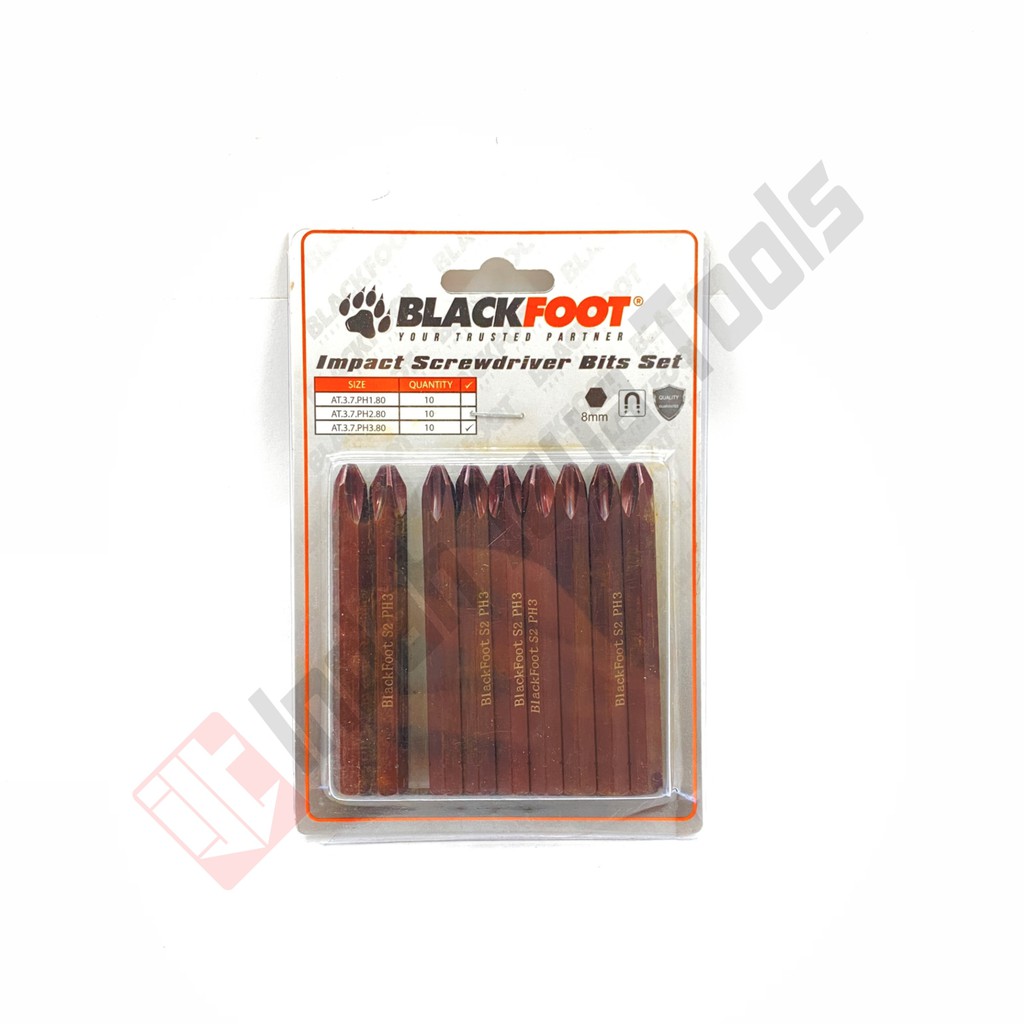 BLACKFOOT Mata Obeng KETOK Gedor - Impact Screwdriver Bits