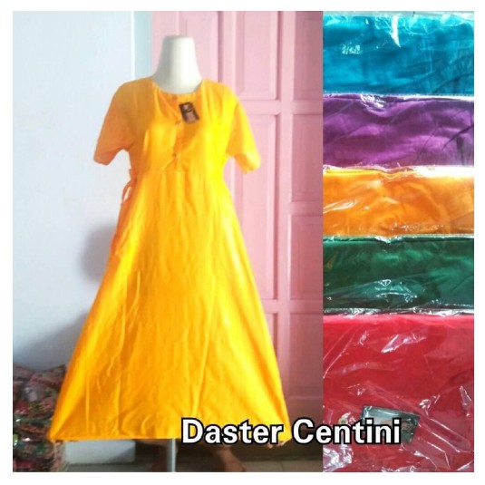 BISA COD - daster bali polos kancing depan // daster polos payung termurah bahan rayon soloan