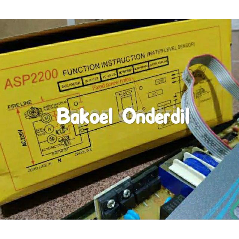 MODUL PCB SXY-2200 MESIN CUCI UNIVERSAL TOP LOADING