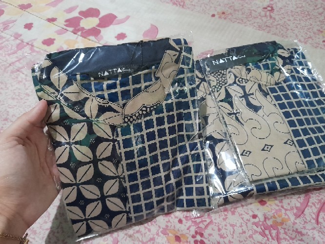 Kemeja Koko Batik Anak Lawasan Kombinasi Motif By Nattaline