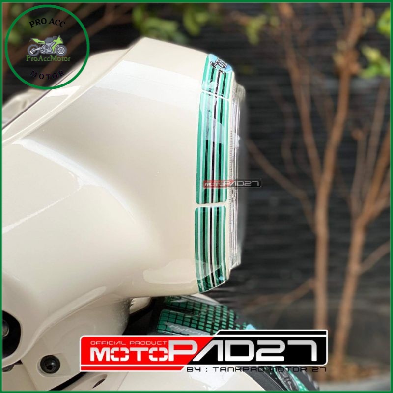 Motopad27 Sticker stiker lampu depan Fazzio stiker fazzio premium (COD)