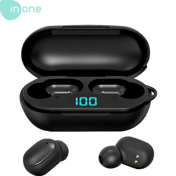 Inone TWS Earphone Bluetooth Wireless Earbuds Digital Display BT 5.0