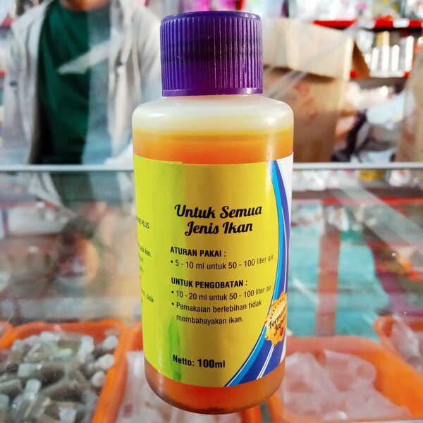 Sakkai Pro Acriflavine Plus 100ml Obat Kuning Ikan Hias Aquarium HCL