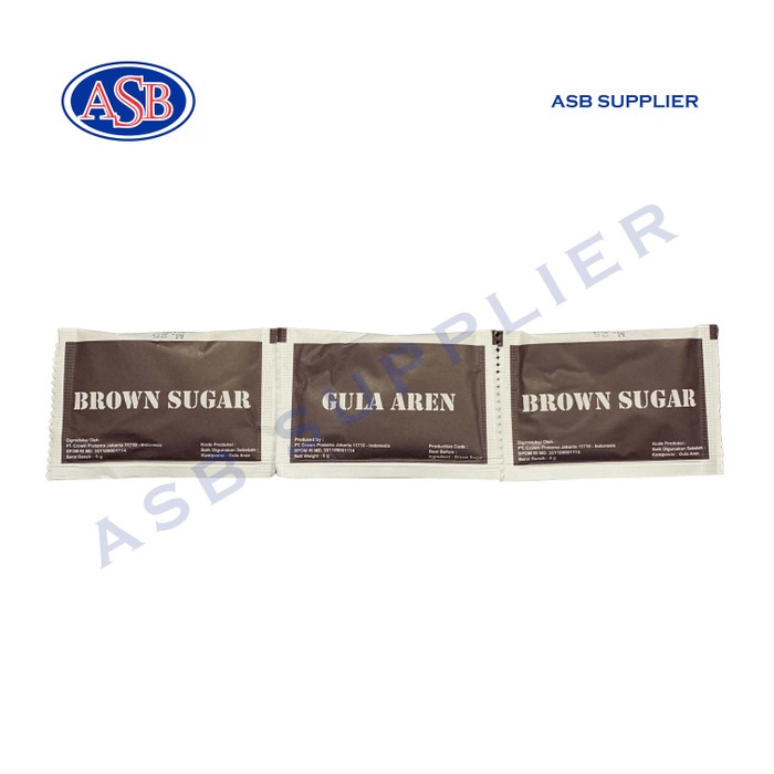 

ufd6021 Brown Sugar Sachet / Gula Merah / Gula Aren (250 Pcs) Fsfs201