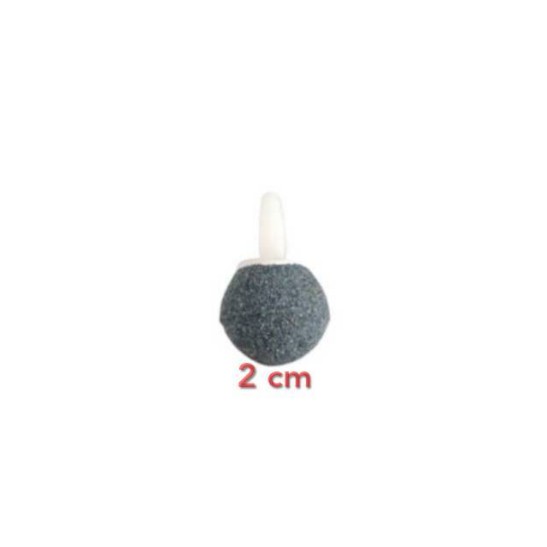 Batu Aerator Bulat 2 cm Airstone Bola Bakso Aerasi Aquarium Akuarium