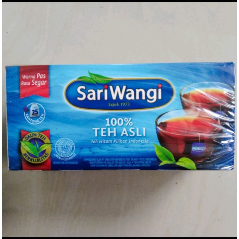 

sari wangi isi 25 kantong