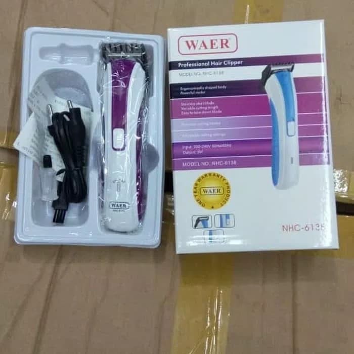 Alat Cukur Rambut | Kumis | Jenggot Charger &amp; Portable Waer Nhc-6138