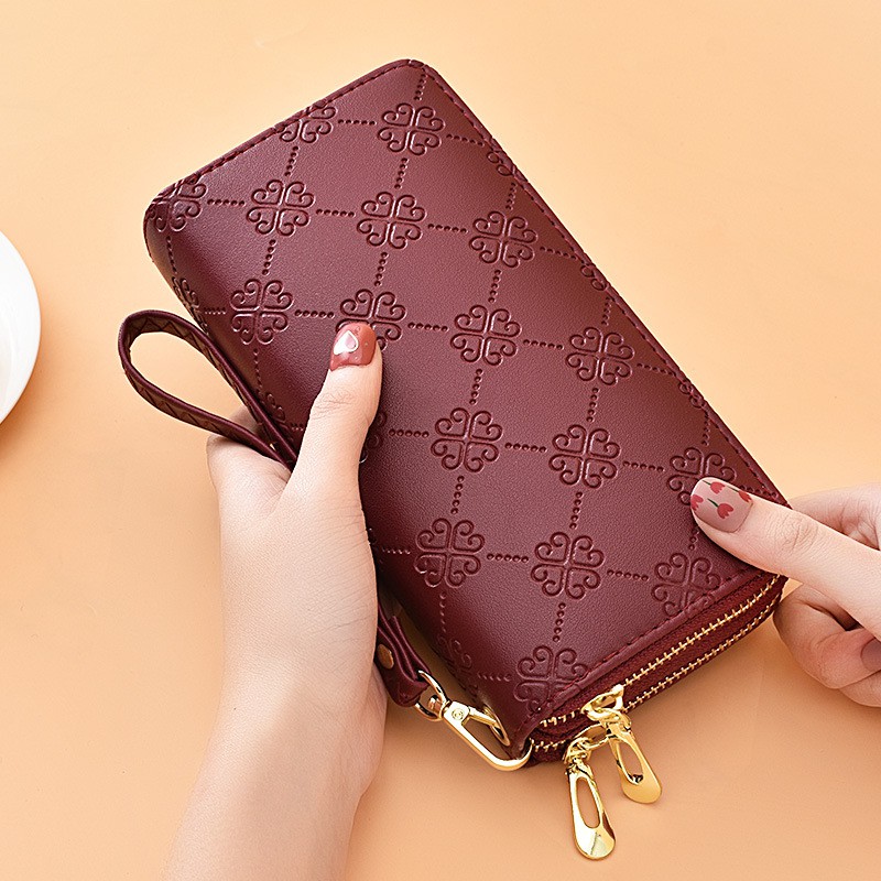 Puas Banget Sama Kualitas Dompet Ini JX 648 - Dompet Import Panjang Double Resleting - Dompet Wanita - Dompet Import - Dompet Import Berkualitas - Dompet Pesta - Dompet Uang - Dompet Kartu - Dompet HP