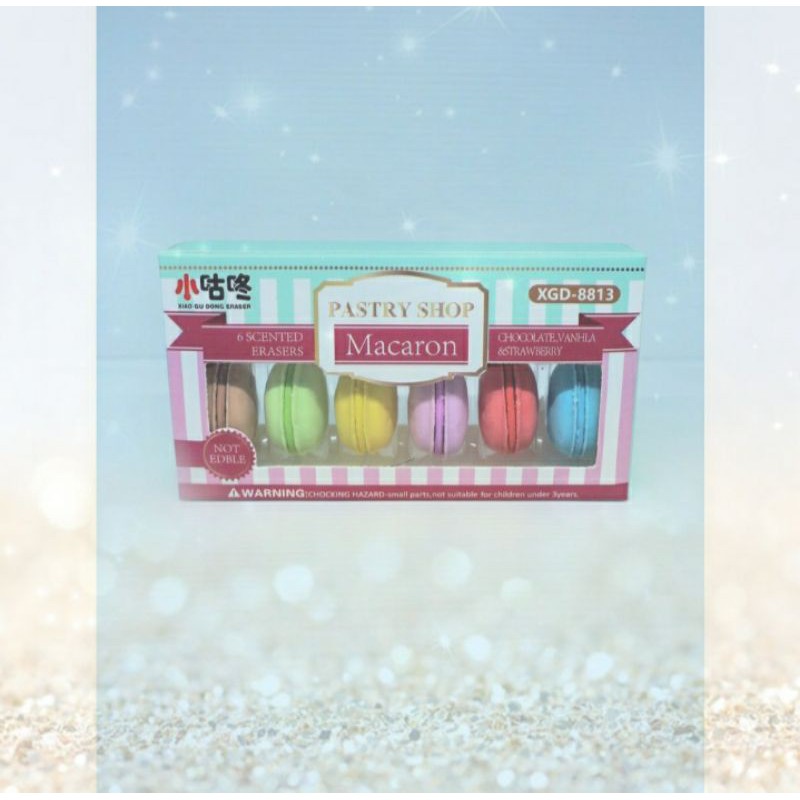 

Penghapus 3D Macaron / macaron eraser / macaron cake eraser lucu murah