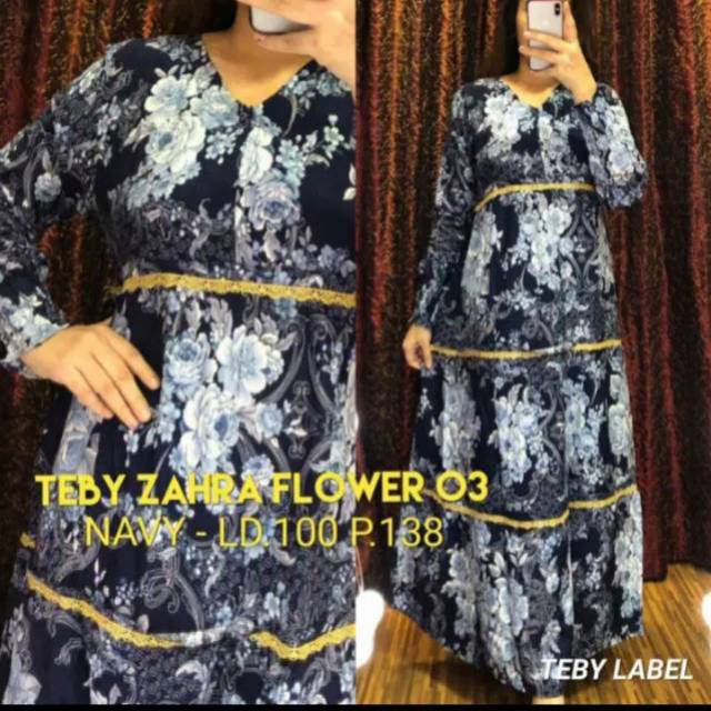 DASTER ARAB TEBY ZAHRA FLOWER by TEBY Ori