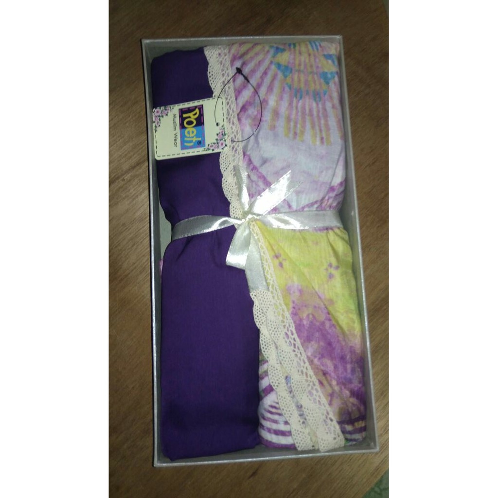 New Mukena Poeti Silky Dewasa