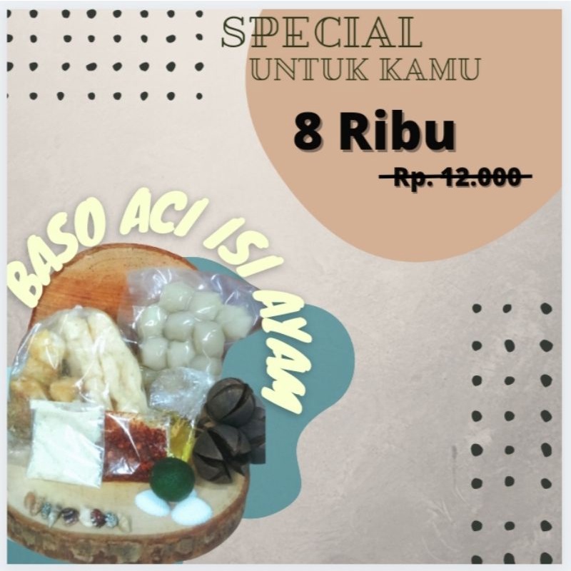 

Baso Aci Isi Ayam