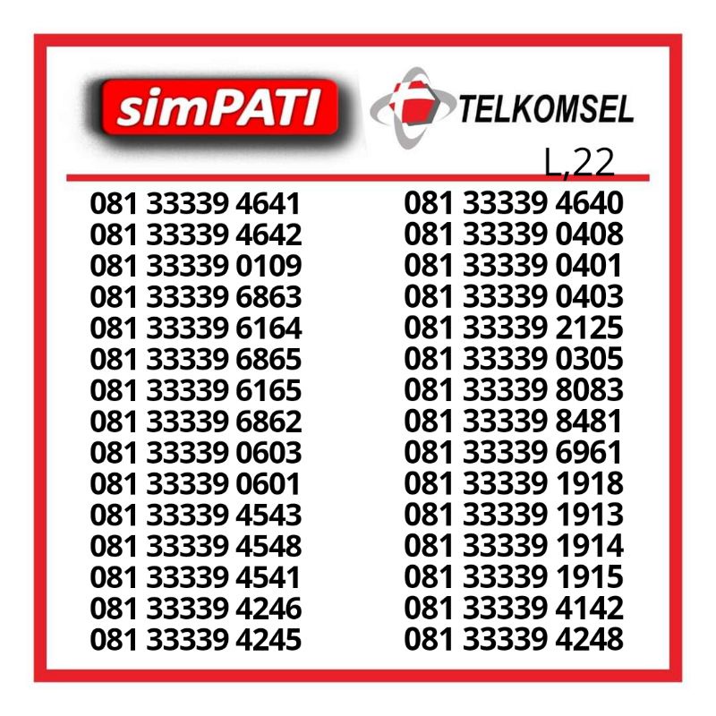 Kartu Simpati Cantik 4g Lte Telkomsel