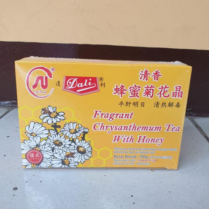 

Teh-Bubuk- satuan DALI Chrysanthemum Tea Honey / Teh Kembang Krisan 200gr -Dijamin-Halal.