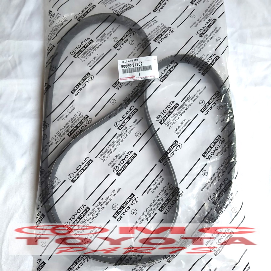 Tali Kipas (Fan/Van/V Belt) Corolla Altis Old 90080-91202