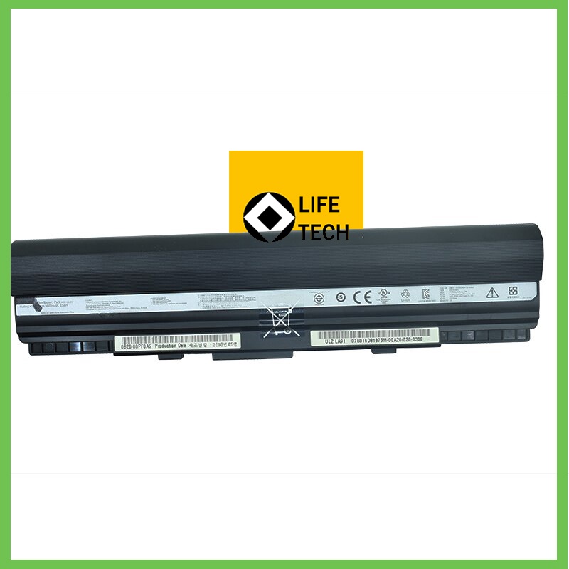 Battery Baterai Laptop Notebook ASUS UL20 UL20A UL20AT UL20F UL20FT UL20V UL20VT UL20G 1201 1201T 1201HA 1201N 1201NL 1201P 1201PN PRO23 PRO23F X23F A31-UL20 A32-UL20