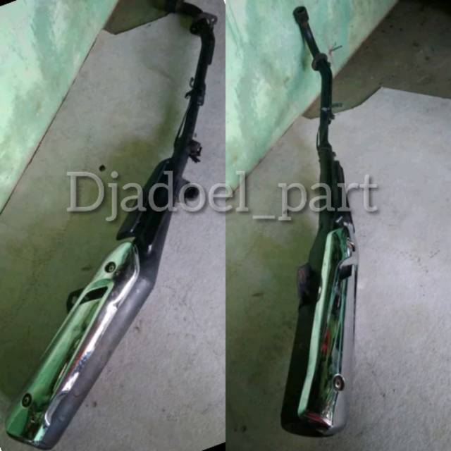 Knalpot yamaha vega zr standart original