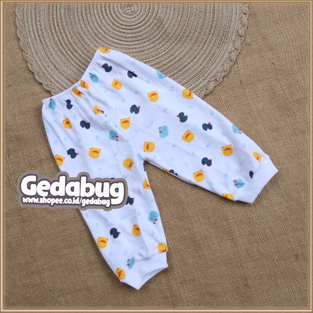 3 Pcs - Celana Panjang Baby SHANKUSEN Buka kaki | Perlengkapan Pakaian Bayi New Born | Gedabug