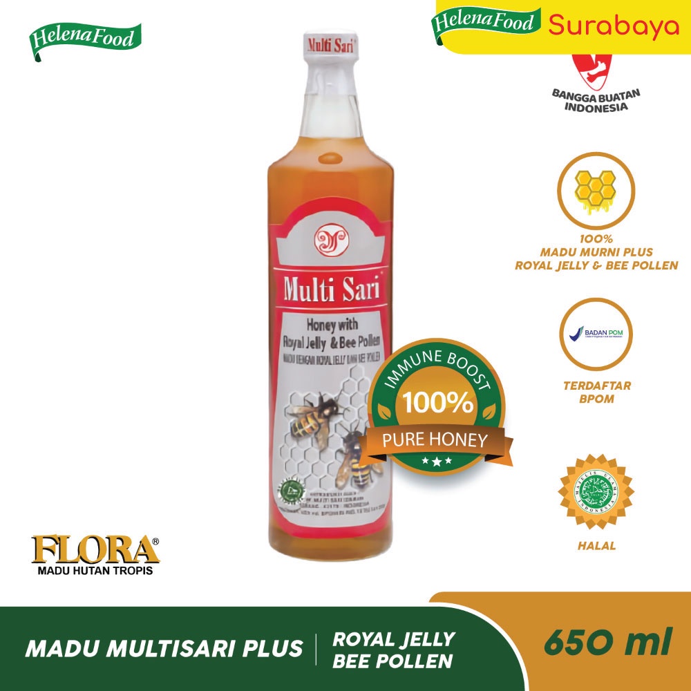 

Madu Murni Asli Royal Jelly Multisari Plus 650 ml