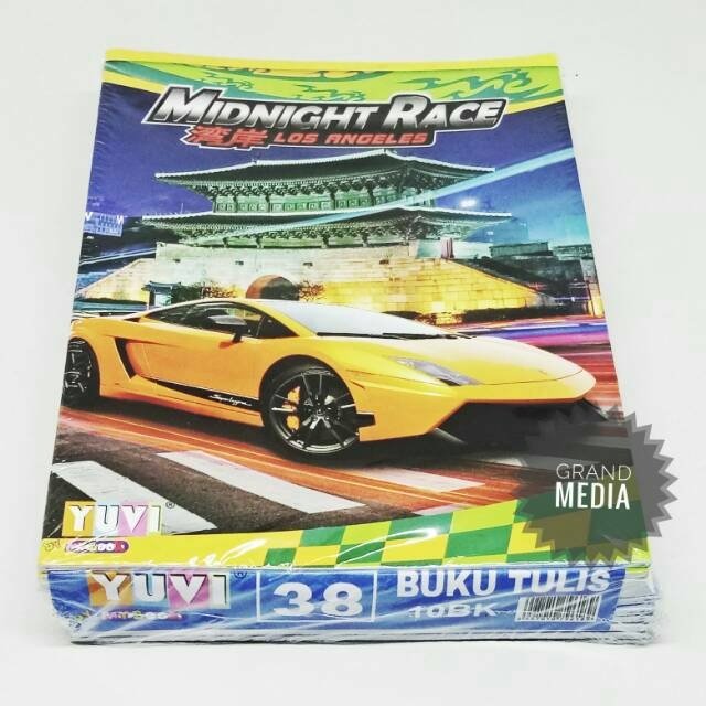  GRAND MEDIA BUKU  TULIS  YUVI MY BOOK ISI  38  LEMBAR  